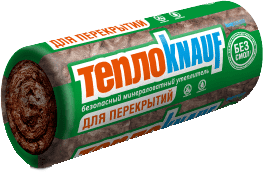 Рулон KNAUF R40MR, Для перекрытия, (7380х1220х50 мм), 18 м2, 0/9 м3, минеральный, 2 шт. в упаковке