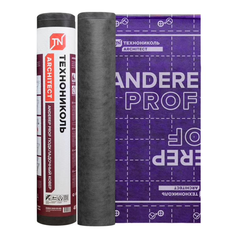 Подкладочный ковер ANDEREP PROF 40 м2 (механическая фиксация)
