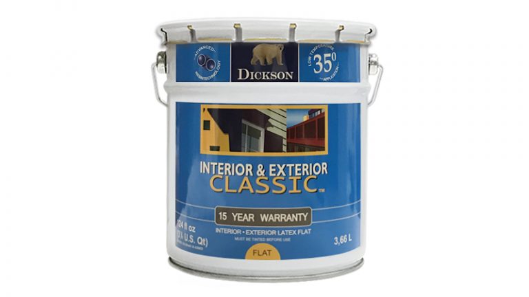 Краска Dickson "Classic" для стен и потолка (0,9 л)